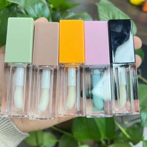 Cepillo grande para plantas, aceite de Plumper para labios transparente, sin logotipo, personalizado, aroma, brillo labial - Product Image 3