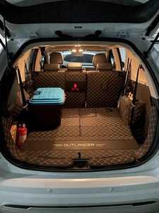 <span class=keywords><strong>Tapis</strong></span> de coffre de voiture en cuir de luxe de qualité 7d pour Mitsubishi Outlander - Product Image 4