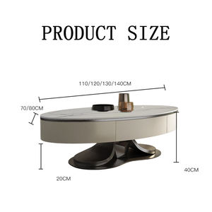 إيطالية فاخرة خفيفة بأدنى حد ممكن ، غرفة معيشة عصرية بسيطة مزيج من الخشب الصلب - Product Image 6