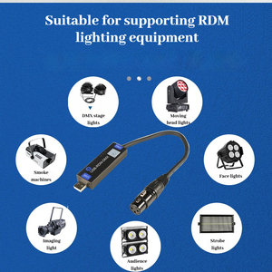 Atenuador de iluminación de escenario QHOTEN DMX para control <span class=keywords><strong>Bluetooth</strong></span>, aplicación de teléfono <span class=keywords><strong>Android</strong></span>, marcación remota, Código de Dirección, programación y modificación - Product Image 4