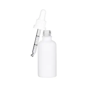 Frosted 10ML 15ML 20ML 30ML 50ML 100ML cosmetic packaging supplier skin care essential oil bottle glass dropper bottle