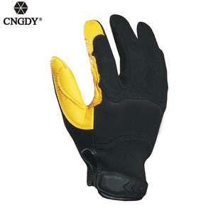 Guantes de trabajo de cuero Guantes de seguridad industrial de diseño de cuero Se adaptan perfectamente para todas las estaciones - Product Image 5