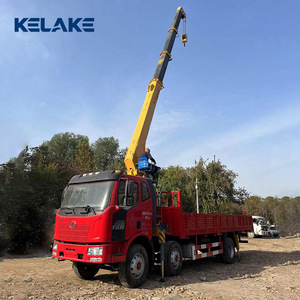 Grúa Montada en Camión JIEFANG de 5-10 Toneladas con Pluma Telescópica - Product Image 1