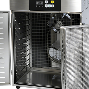 Essiccatore Elettrico Commerciale a 8 Ripiani in Acciaio Inossidabile per Alimenti, Frutta e Verdura, per Snack Sani Fatti in Casa - Product Image 6