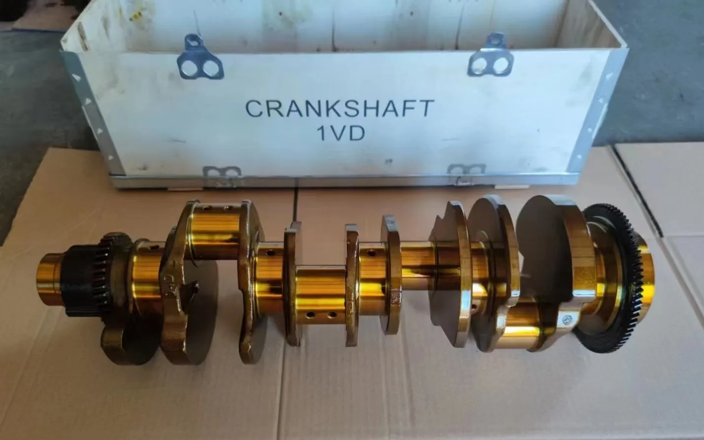 1VD Exact Cast or Forged Crankshaft OEM 13401-51010 for Toyota