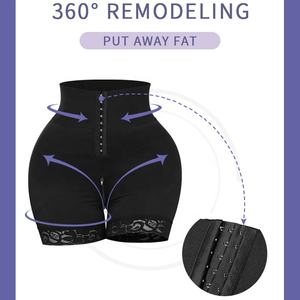 Culotte Gainante Taille Haute Effet <span class=keywords><strong>Ventre</strong></span> <span class=keywords><strong>Plat</strong></span> Marque Blanche, <span class=keywords><strong>Short</strong></span> <span class=keywords><strong>Gaine</strong></span> Amincissant Femme, Lingerie Sculptante Colombienne - Product Image 2