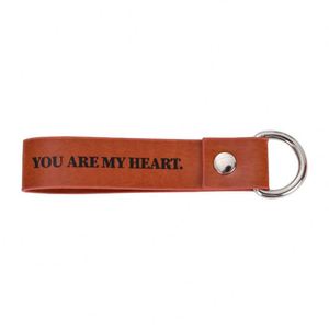 Promotional Logo Elegant Minimalist Leather <b>Key</b> Holder <b>Metal</b> Keychain Loop Hanging Rope for Car <b>Keys</b> Home <b>Keys</b> and Access Cards - Product Image 2
