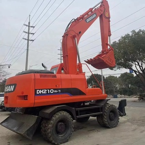 Ready to <b>Ship</b> Original Japan Used <b>Wheel</b> Excavators Doosan DH210W-7 Excavator Wheeled Secondhand Machine Construction for Sale - Product Image 3