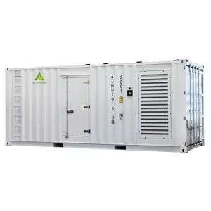 Set generator daya diesel 2000kva AM2000 perki ns 1000kva set generator diesel senyap trailer seluler 1250kva