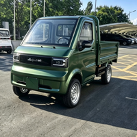 Camionnette électrique 72V 100Ah, vitesse de 55 km/h, mini-camion avec éclairage LED, caméra de recul et certification EEC