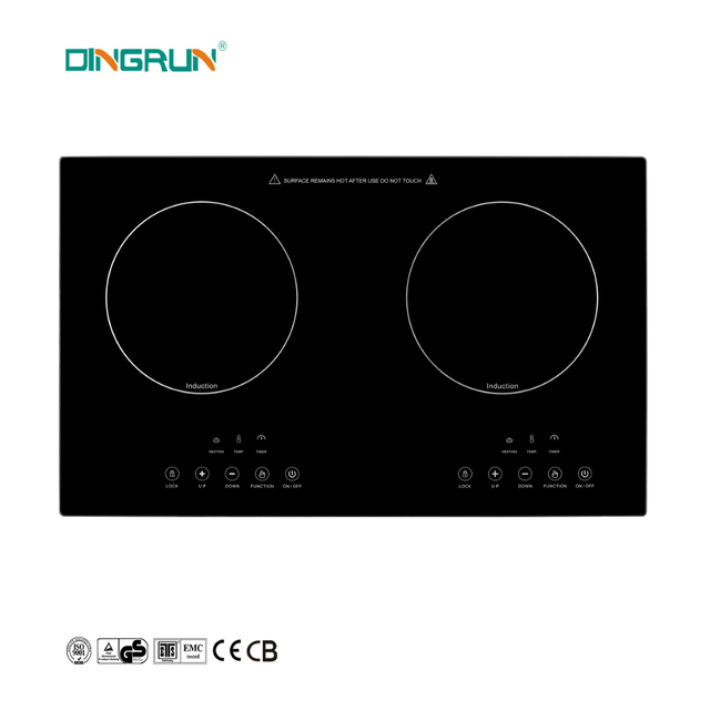 Top Sell 2200W Electric Stove 2 Burners Induction Cooktop Touch Control 85-280V Induction Cooker