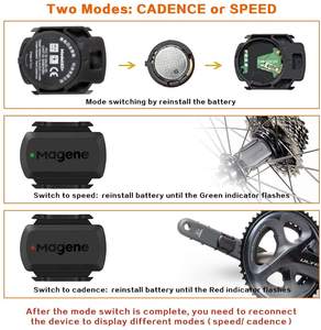 Magene S3+ Speed Cadence Dual Sensor H64 ANT <b>Computer</b> Bike Speed Meter Compatible with Wahoo <b>Accessories</b> - Product Image 4