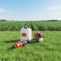 Pulvérisateur agricole à essence 1,5 kW 41,5 cm³ 15 L, refroidi par air, 2 temps, à pression réglable, pour pesticides, modèle best-seller