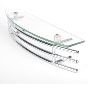 Hiện đại tùy chỉnh treo tường nhựa phụ kiện phòng tắm bao gồm khăn Kệ Rack và kính kệ <span class=keywords><strong>Bracket</strong></span> - Product Image 4