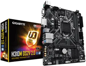 gigabyte h310 placa base Suppliers-Gigabyte h310m ds2v 2,0 "Pollo" Comer "placa base Intel (Intel h310 / LGA 1151)