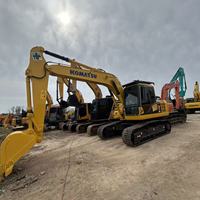 Excavadora Usada Komatsu PC160 de 16 Toneladas, Original de Japón, con Motor Yanmar de 82.4kW, Bomba de Cucharón de 0.65m, Eficiente en Consumo de Combustible, para Trabajos de Demolición