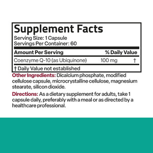 Cápsulas de CoQ10 Puro, Suplemento para Adultos con Diseño de Marca Personalizada, Mejora la Inmunidad, Antioxidante, Protección Cardíaca - Product Image 2