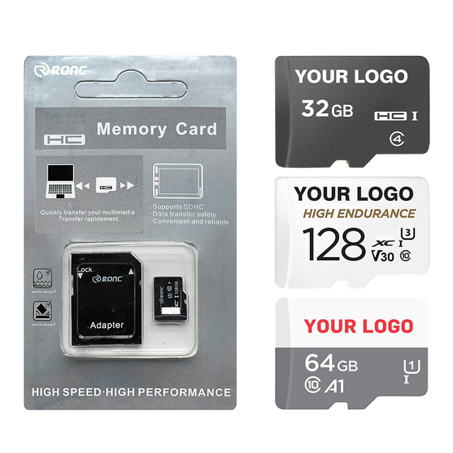 Guangdong Factory Price Custom Logo Original SD TF Card 16gb Memory Cards