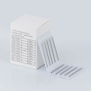 316l cerrahi çelik tek kullanımlık güzellik dövme Piercing iğneler burun dudak kulak Piercing araçları için steril iğne - Product Image 6