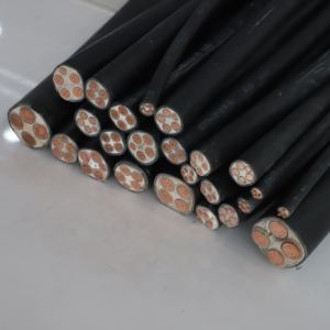 저전압 구리 2/3/4 코어 2.5mm 400mm Xlpe/pvc 절연 전원 케이블 4x4mm ² 구리 코어 PVC 피복 - Product Image 3