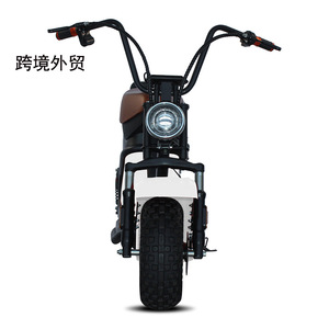 Scooter Eléctrico de 800W 48V12AH con Neumáticos Anchos, Motor sin Escobillas, Iluminación LED, Impermeable, Scooter de Dos Ruedas para Adultos - Product Image 1