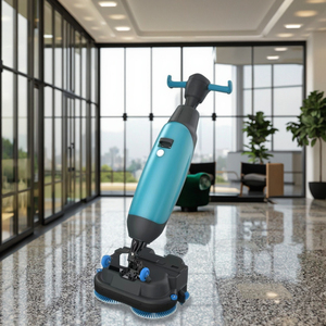 Mini épurateur de sol électrique à poussée manuelle Petite machine à laver à <span class=keywords><strong>batterie</strong></span> <span class=keywords><strong>pour</strong></span> le nettoyage des carreaux de céramique Nouveau - Product Image 6