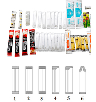 Sachet de bâtons de café, pour emballage à grande vitesse, 4/6 brins, semelle à sucre, appareil multi-lan