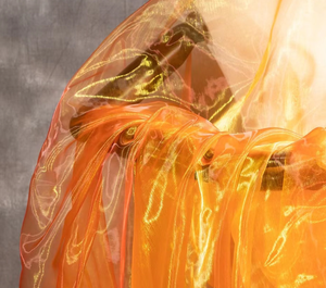 Chất lượng cao hai giai điệu óng ánh Organza vải <span class=keywords><strong>polyester</strong></span> <span class=keywords><strong>satin</strong></span> in kỹ thuật số vải khiêu vũ mặc màu sắc trong kho vải cho Ăn mặc - Product Image 4