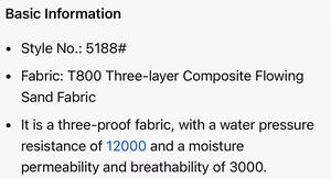 Jaket Angin Pria Wanita Berkerudung Lapis Tunggal Tiga Lapis Lem Ringan Perlindungan UV Musim Panas Musim Dingin Pendakian Gunung Luar Ruangan - Product Image 6