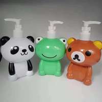 Gel de Ducha para Niños al por Mayor Directo de Fábrica, Botella de Champú de Plástico con Forma de Panda, Artículos de Aseo para Bebés Personalizados