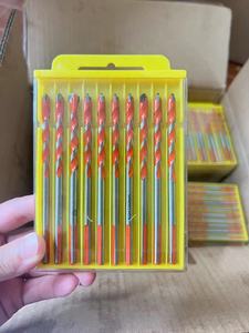 Jeu de forets pour verre Apex 6 mm, pointe en carbure allié avec 4 tranchants, forets à tête de lance croisée pour carrelage céramique et verre - Product Image 5