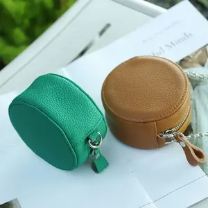 Sacs à bandoulière mini AndoBag pour femmes, en cuir de vache véritable, porte-monnaie, sac de rangement simple et tendance C20 - Product Image 3