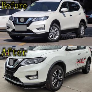 Para Nissan X-Trail 2017 2018 2019 2020 2021: Kit de carrocería con labio divisor de parachoques delantero, faldón lateral y protector deflector - Product Image 6