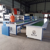 Machine de fabrication de chaussures personnalisée à double couche NIR pour le cimentage et l'assemblage de chaussures de sport sur convoyeur