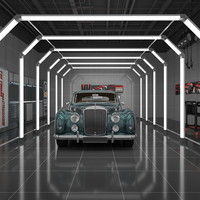 Tunnel d'inspection lumineux ZG/E1009 pour le polissage automobile, le detailing automobile, l'entrepôt, l'atelier automobile et l'utilisation en garage