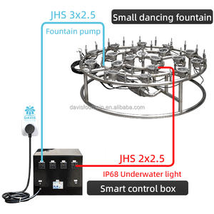 Fabrika fiyat akıllı kontrol dans su çeşmeleri açık müzik su çeşme ekipmanları şehir parkları için - Product Image 5