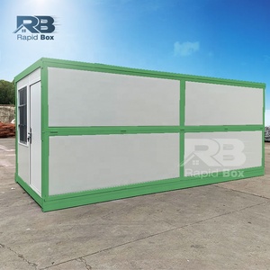 20ft Mobile Home Prefab Dormitory Tiny House Modular Prefabricated Foldable House Office Camp Z X Folding <b>Container</b> House - Product Image 4