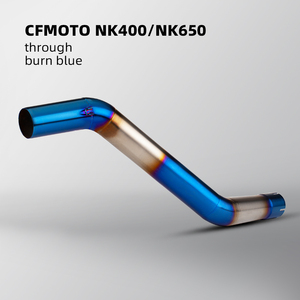 ท่อไอเสียแต่งสำหรับรถมอเตอร์ไซค์ <span class=keywords><strong>CFmoto</strong></span> NK400 NK650 <span class=keywords><strong>NK</strong></span> 400 <span class=keywords><strong>650</strong></span> ท่อเชื่อมต่อกลาง ขนาด 51 มม. แบบสวม ท่อไอเสียสปอร์ตไบค์ - Product Image 5