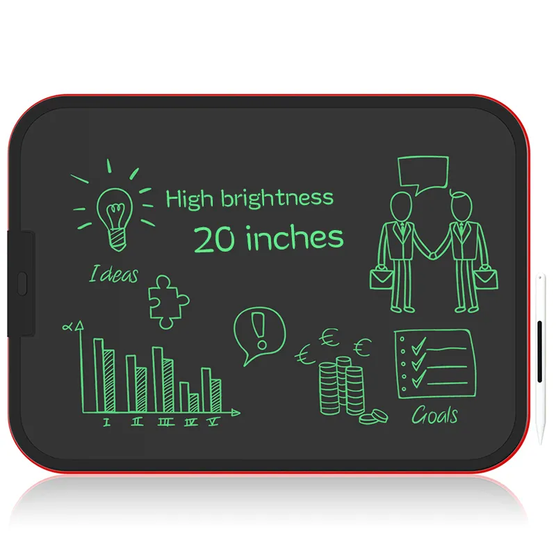 Groothandel 20 Inch Grafische Tablet Digitale Tekening Pad Elektronische Kids Papierloze Lcd Schrijfbord