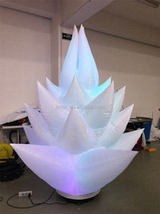 Illuminazione a Led albero gonfiabile fiore gonfiabile con base soffiatore per la decorazione di eventi notturni - Product Image 3