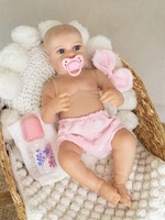 20 Zoll Lebensechte Reborn-Babypuppe aus Weichem Vinyl Realistische Neugeborenen-Puppe Spielzeug für Kinder Geschenk Großhandel Individuell Anpassbar