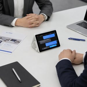 Dispositivo Traductor <span class=keywords><strong>de</strong></span> <span class=keywords><strong>Voz</strong></span> con IA <span class=keywords><strong>de</strong></span> Doble Pantalla, Traducción <span class=keywords><strong>de</strong></span> Idiomas en Tiempo Real con Modo Fuera <span class=keywords><strong>de</strong></span> Línea, Grabador <span class=keywords><strong>de</strong></span> Reuniones y Traducción <span class=keywords><strong>de</strong></span> Video - Product Image 1