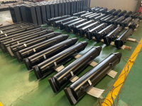 Cric hydraulique télescopique pour camion à benne basculante, modèle standard Parker pour remorque