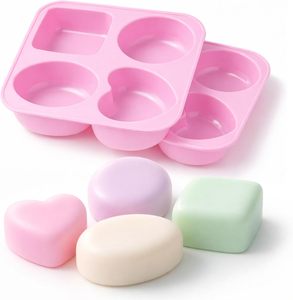 Moldes de Silicona Personalizados para Jabón Corporal, Múltiples Formas: Cuadrado, Ovalado, Patrón de Maíz, LFGB, Antiadherentes, Versátiles para Hacer Jabón Artesanal - Product Image 1