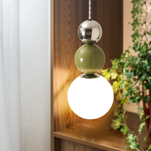 Lámpara Colgante de Techo Estilo Crema Perla 2023 para Dormitorio Principal, Apartamento Pequeño, Comedor, Tienda de Ropa, Luz de Ventana, Nueva - Product Image 4