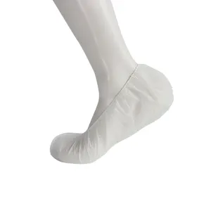 Hot Sale for cleanroom or hospital Nonwoven Disposable Foot Cover, Ladies Foot Cover Socks Disposable, white