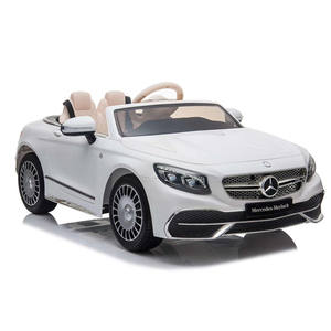 Voiture électrique convertible Mercedes-Maybach pour enfants de 2 à 4 ans, véhicule jouet en plastique avec télécommande - Product Image 1