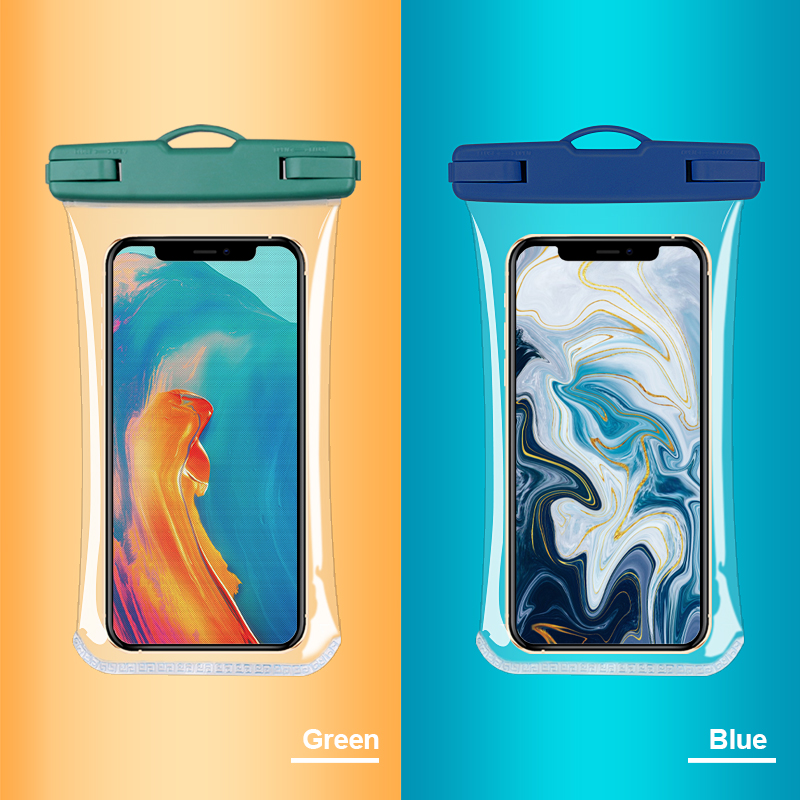 Хит продаж, универсальные водонепроницаемые чехлы для телефонов IPX8, сумка для сотового телефона из ТПУ, водонепроницаемые сумки для мобильных телефонов для плавания