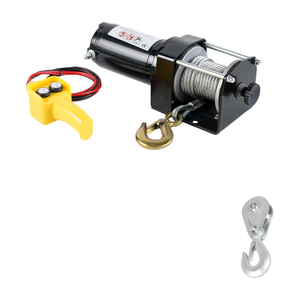 Treuil électrique miniature de haute qualité 12v 24v avec télécommande 2000-20000lb - Product Image 2