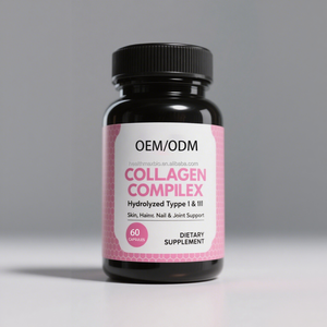 म्यूलिट कोलेजन कैप्सूल प्रकार i ii <span class=keywords><strong>v</strong></span> x हाइड्रोलाइज्ड कोलेजन पेप्टाइड्स बायोटिन विटामिन सी सौंदर्य कैप्सूल अंतिम एंटी-एजिंग - Product Image 1